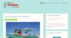 Desktop Screenshot of bluedolphintour.com